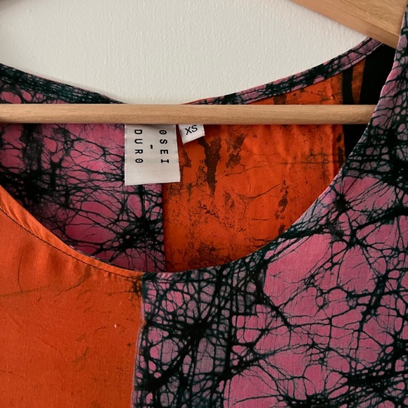 Osei-Duro Nonna Dress in Carmine XS - Picture 6 of 9